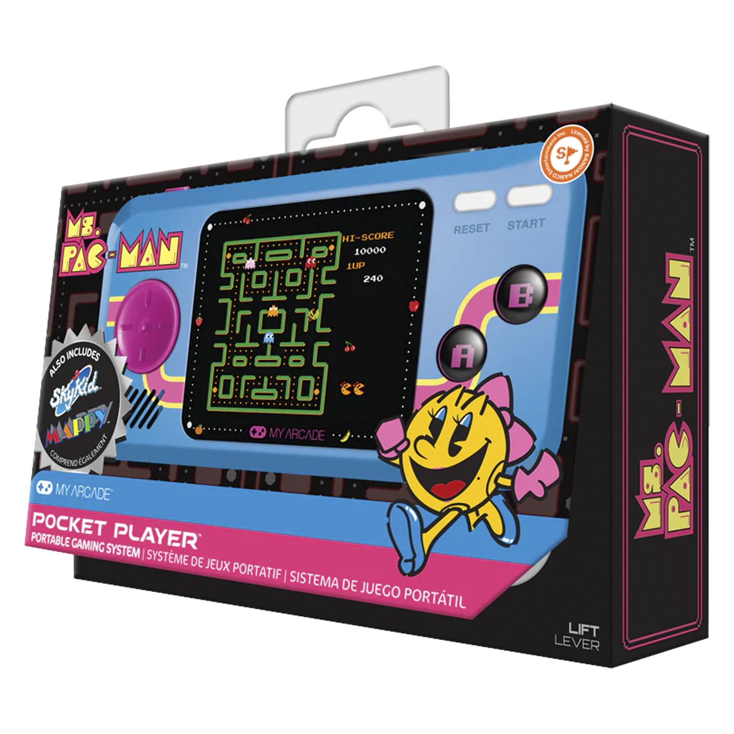 Console My Arcade MS Pacman Pocket Player - DGUNL-3242