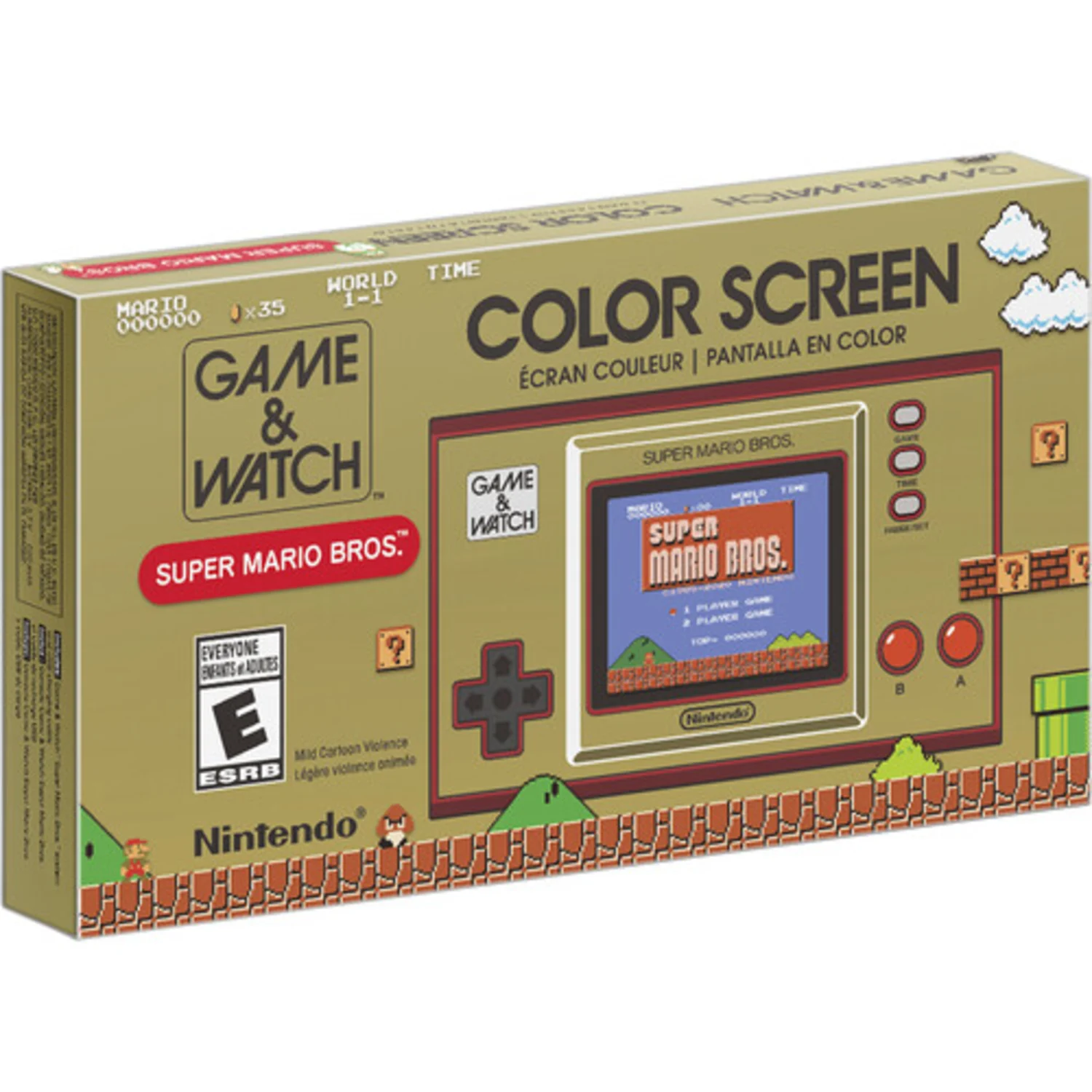 Console Nintendo Classic Game & Watch Super Mario Bros - (045496883041)