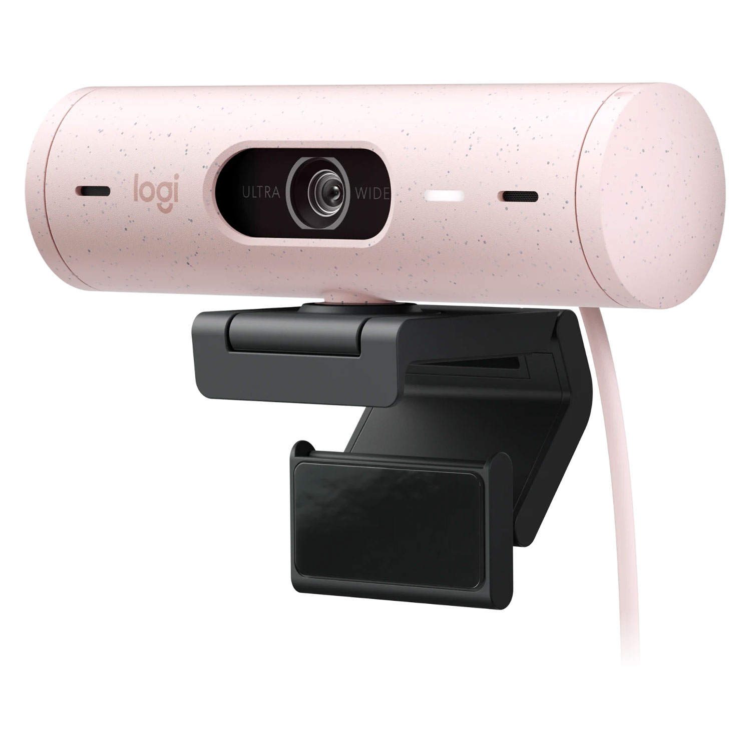 Câmera Webcam Logitech Brio 1080P - Rose (500 960-001418)