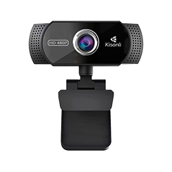 Webcam Kisonli PC-5 / 480p - Preto