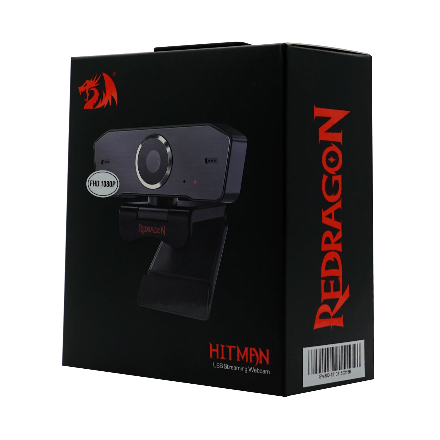 Webcam Redragon Hitman GW800-1 Full HD - Preto
