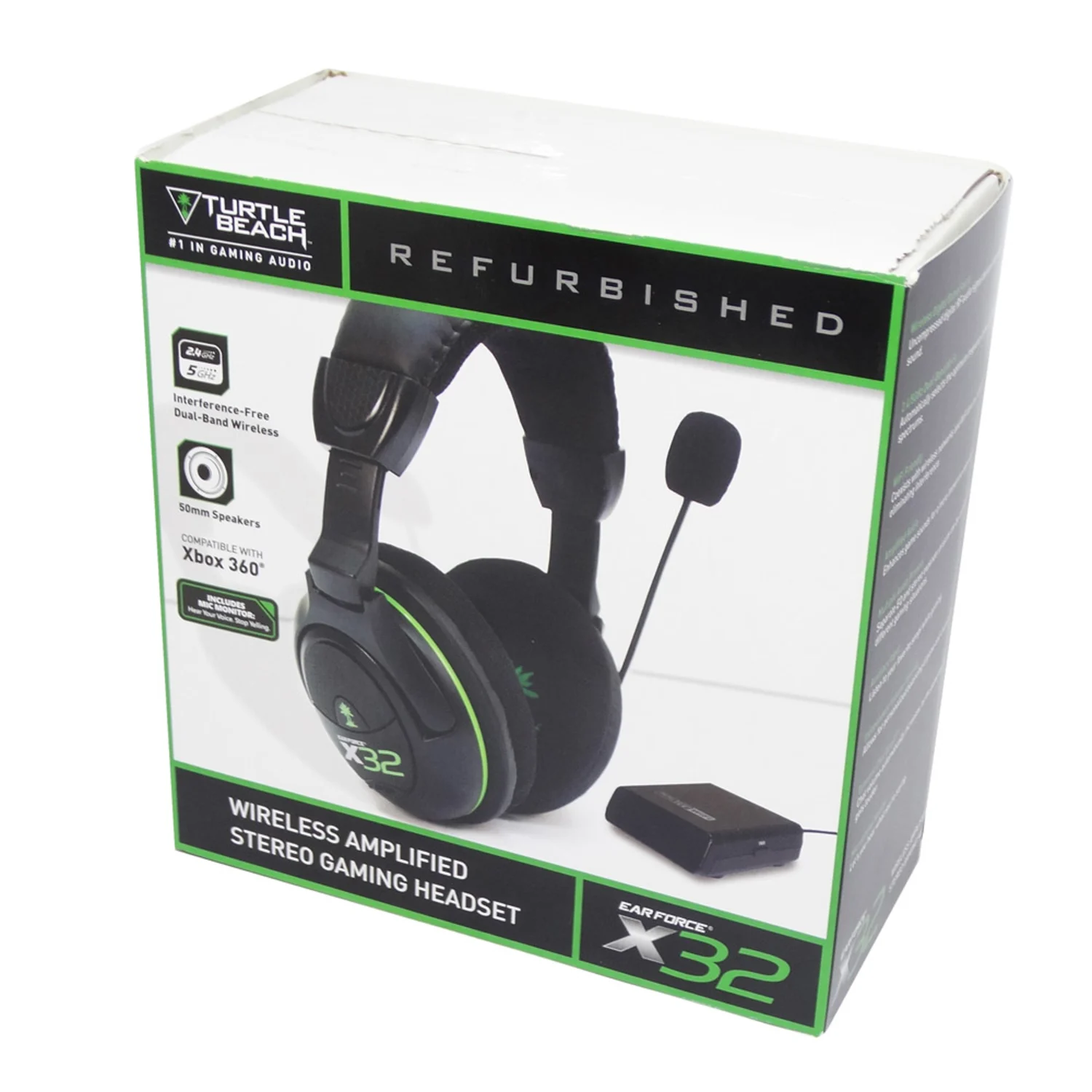Headset Turtle Beach X32 Recondicionado Xbox 360