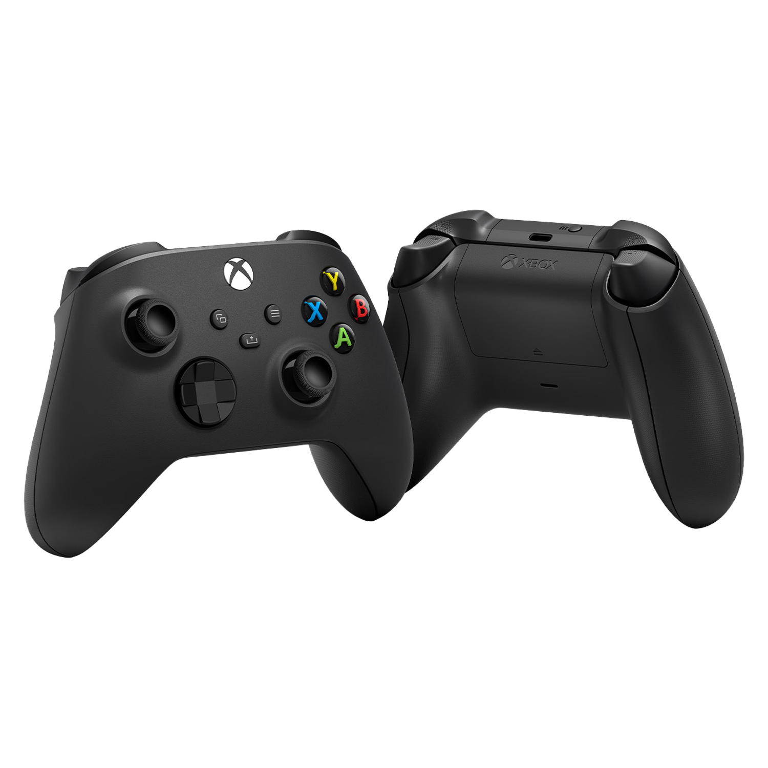 Controle Microsoft Wireless para Xbox One / X Series - Carbon Black (QAT-00007)
