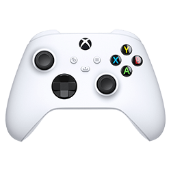 Controle para Xbox Series X Xbox Series S - Xbox One X sem Fio Robot White Branco