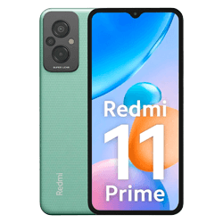 Celular Xiaomi Redmi 11 Prime Dual SIM / 4GB RAM / 64GB / Tela 6.5" / Câmeras 50MP+2MP+2MP e 8MP - Playful Green (Índia)