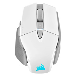 Mouse Gamer Corsair M65 Ultra 26000 DPI Sem Fio RGB - Branco