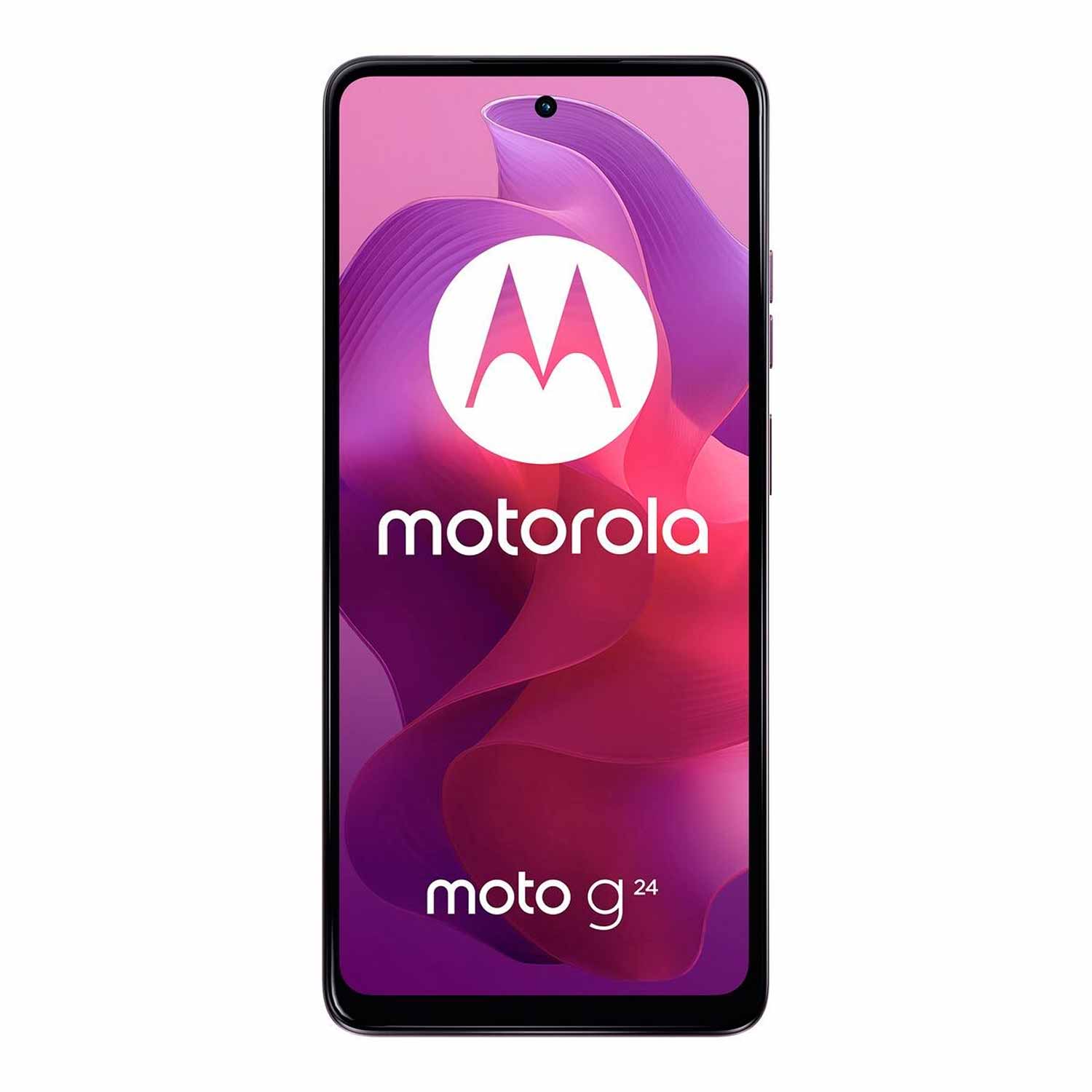 Smartphone Motorola Moto G24 XT-2423-2 128GB 8GB RAM Dual SIM Tela 6.56" - Roxo